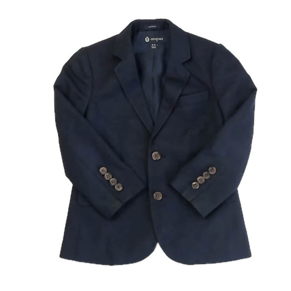 Crewcuts Boys Navy Sports Coat size: 4-5T